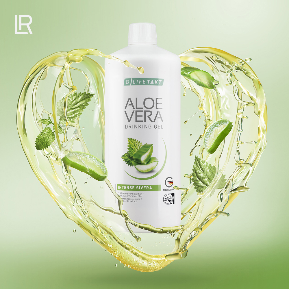 Gel à boire Aloe Vera LR LIFETAKT chez cosmetiques-aloe-vera Auch avec aloe naturel et ambiance fraîche,